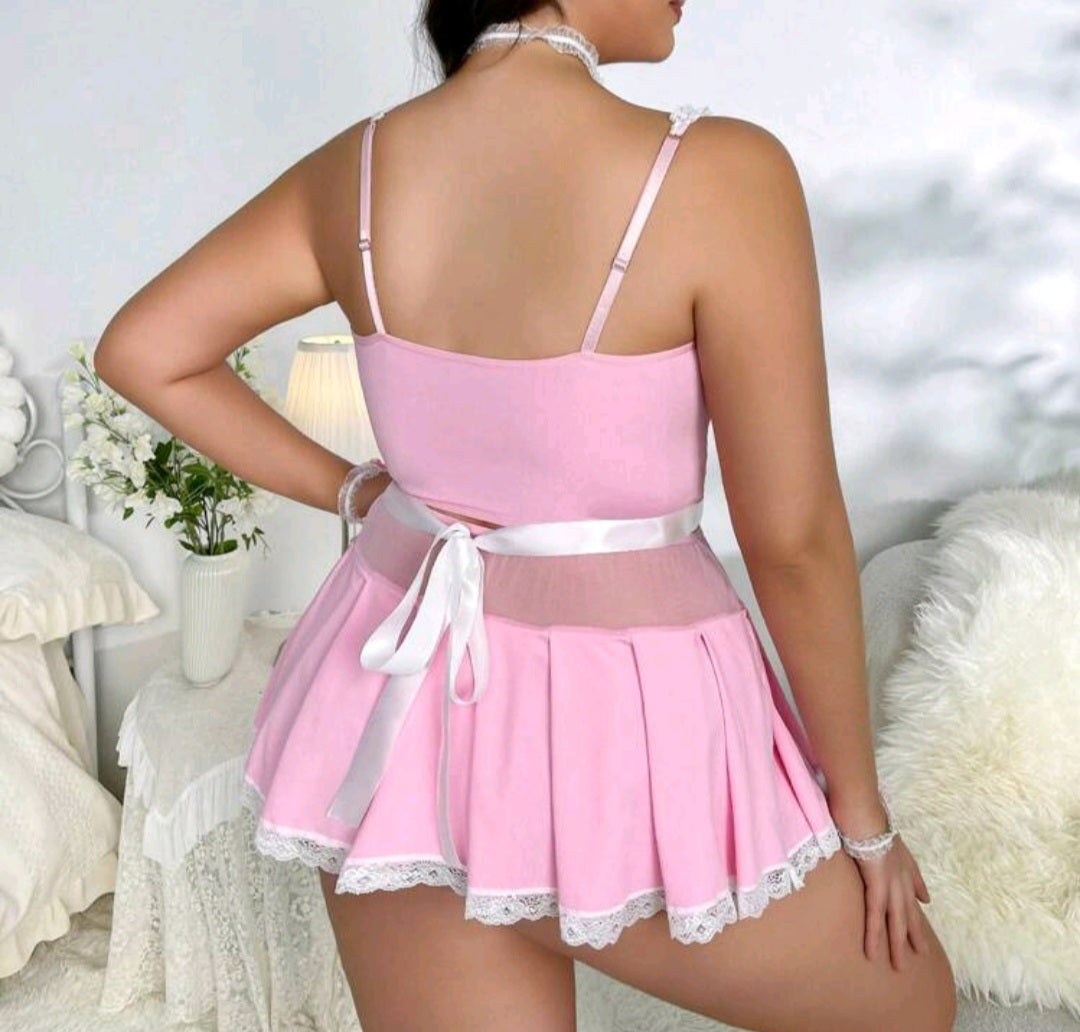 Pink chamber maid XXL